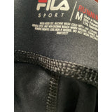 Fila Black Biker Shorts - Women's M