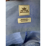 PETER MILLAR Blue Dress Shirt - Men's Regular L