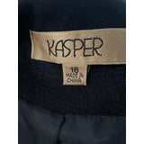 Kasper Black Blazer - Size 16