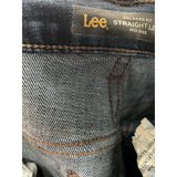 Lee Blue Women's Straight Jeans - Size 8