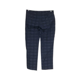 Banana Republic Blue Plaid Straight Pants Size 6