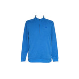 Under Armour Blue Henley Sweatshirt LG