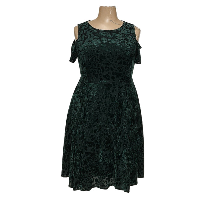 Torrid Green Plus Size A-Line Dress