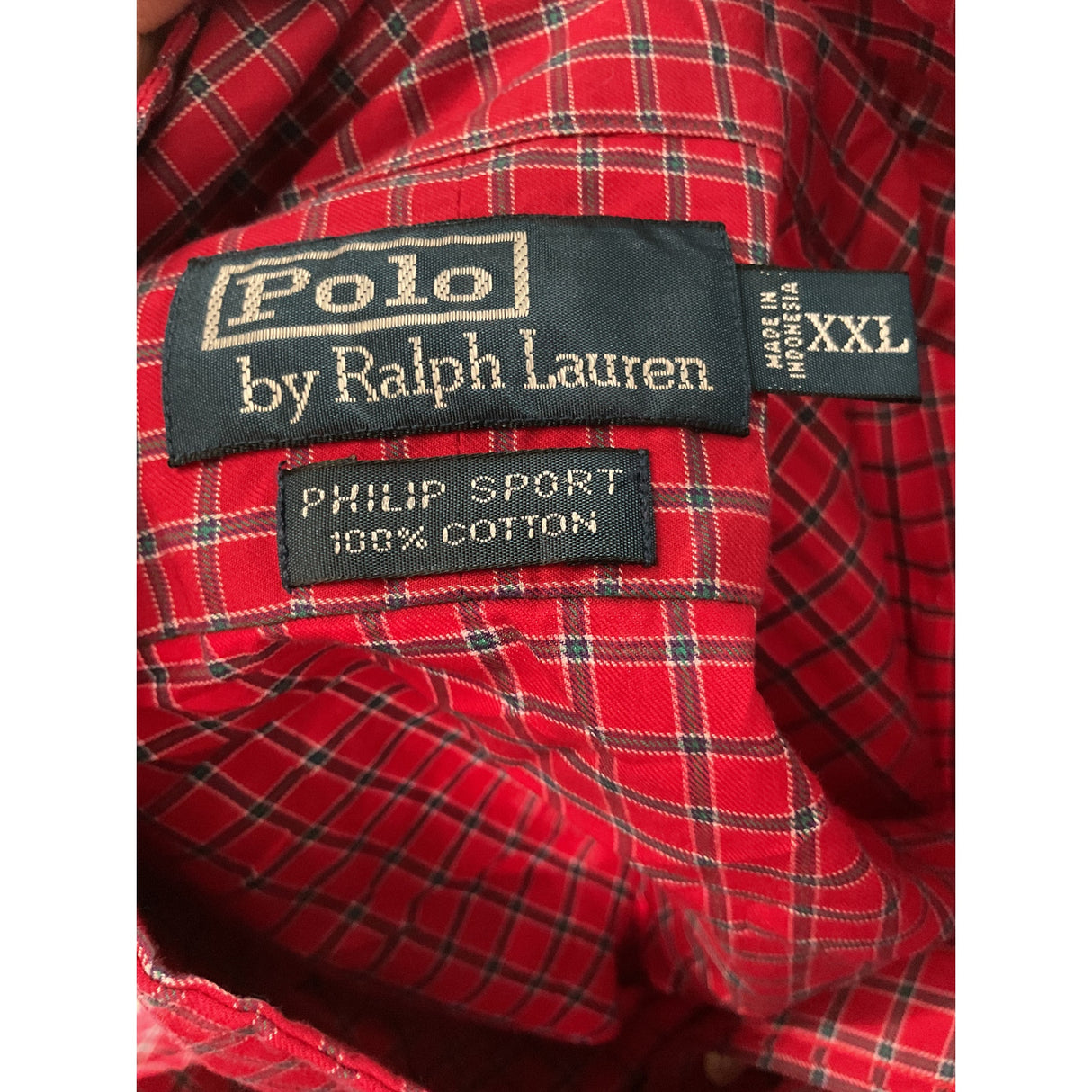 Polo Ralph Lauren Red Dress Shirt 2XL