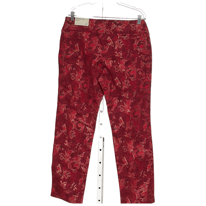 Soft Surroundings Red Ankle Pants - Women's Sz L