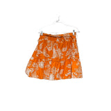 Maeve Brown Floral Mini Skirt - Size L