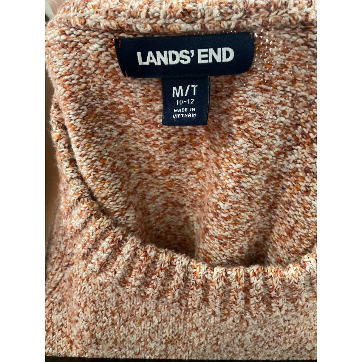 Lands' End Multicolor Women's Pullover Sweater