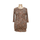 Chico's Animal Print Blouse - Size 1