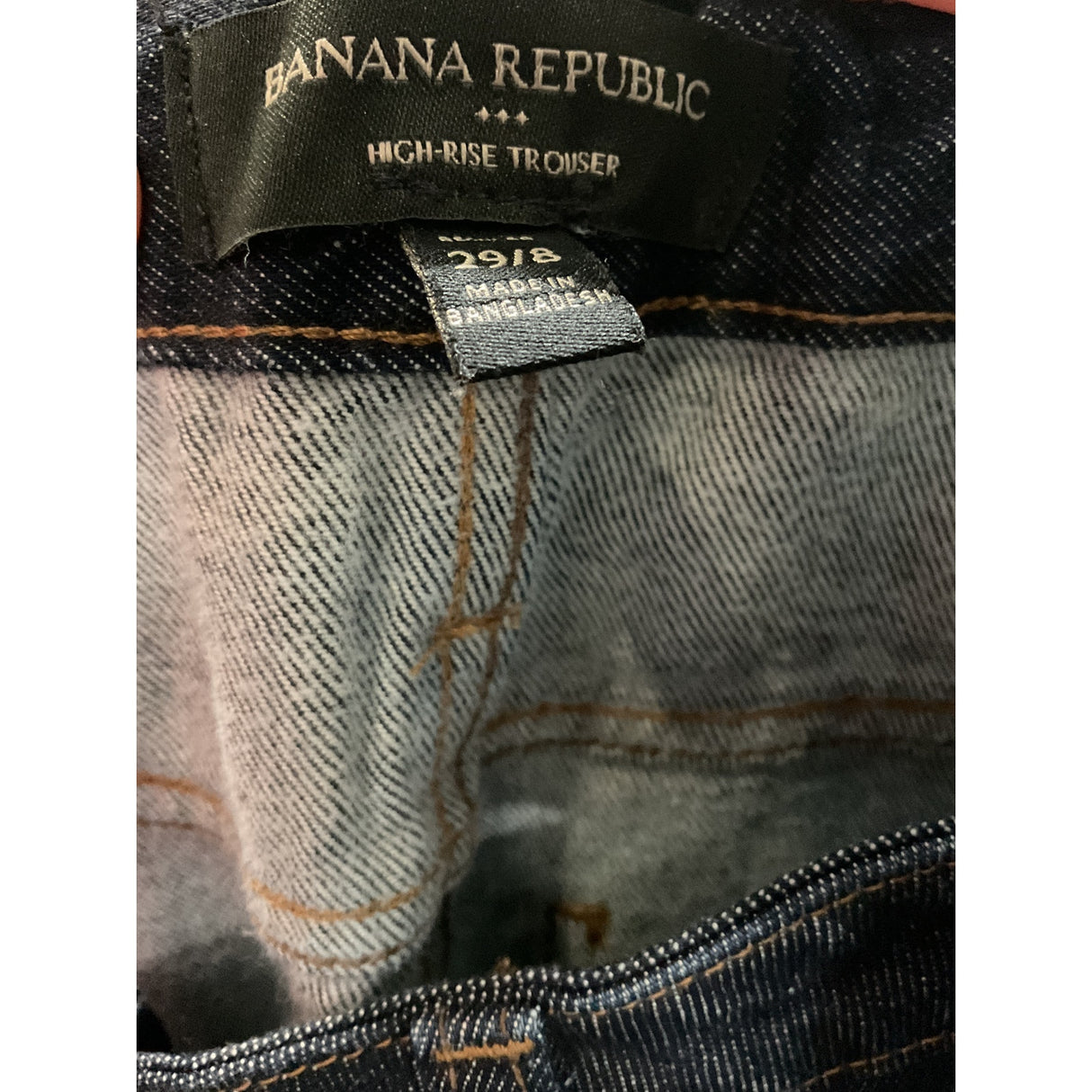 Banana Republic Women's Blue Wide-Leg Jeans
