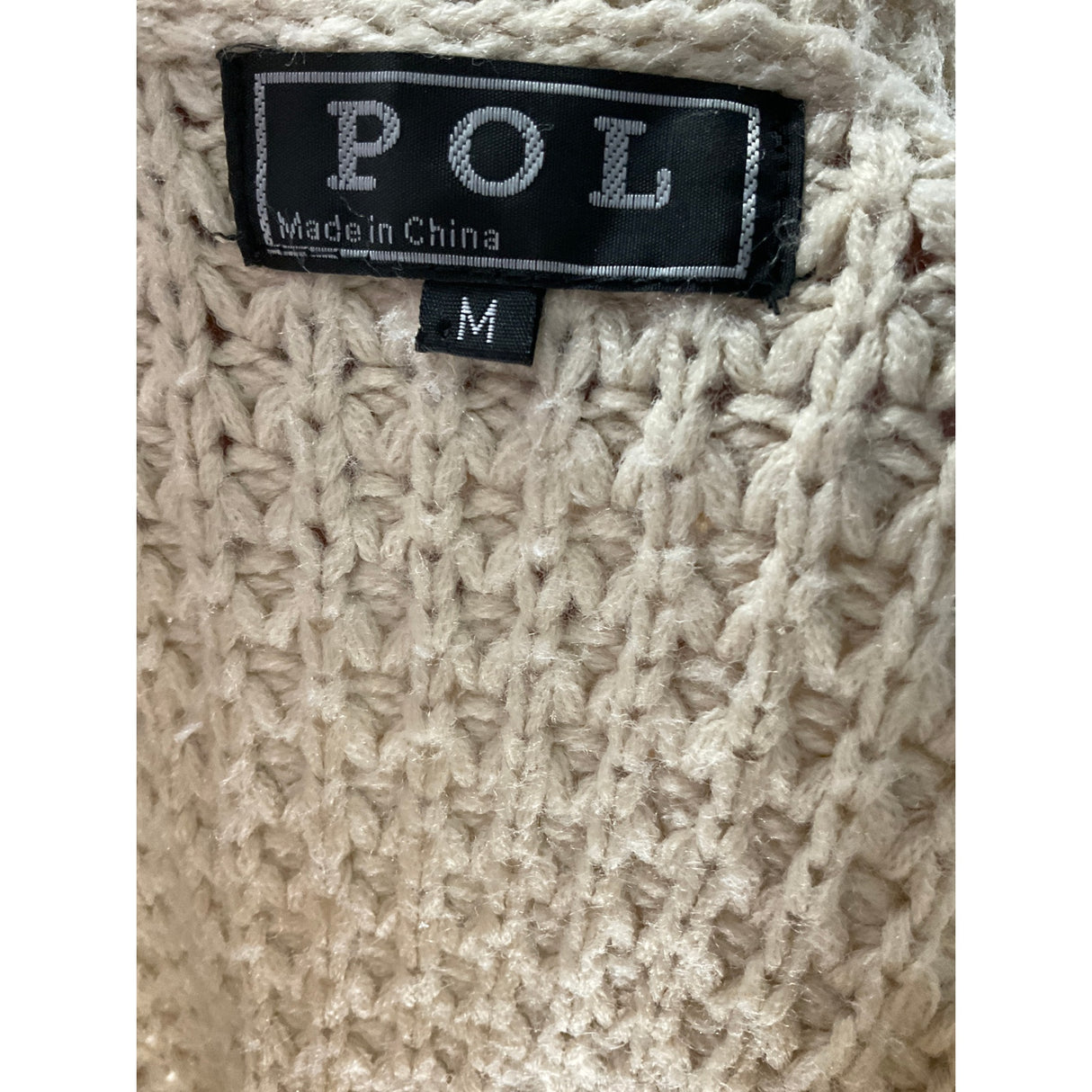 Pol Cream Cardigan Sweater - Women's M