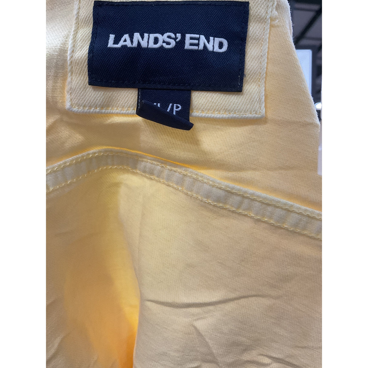 Lands' End Women's Yellow Jacket - Size XL