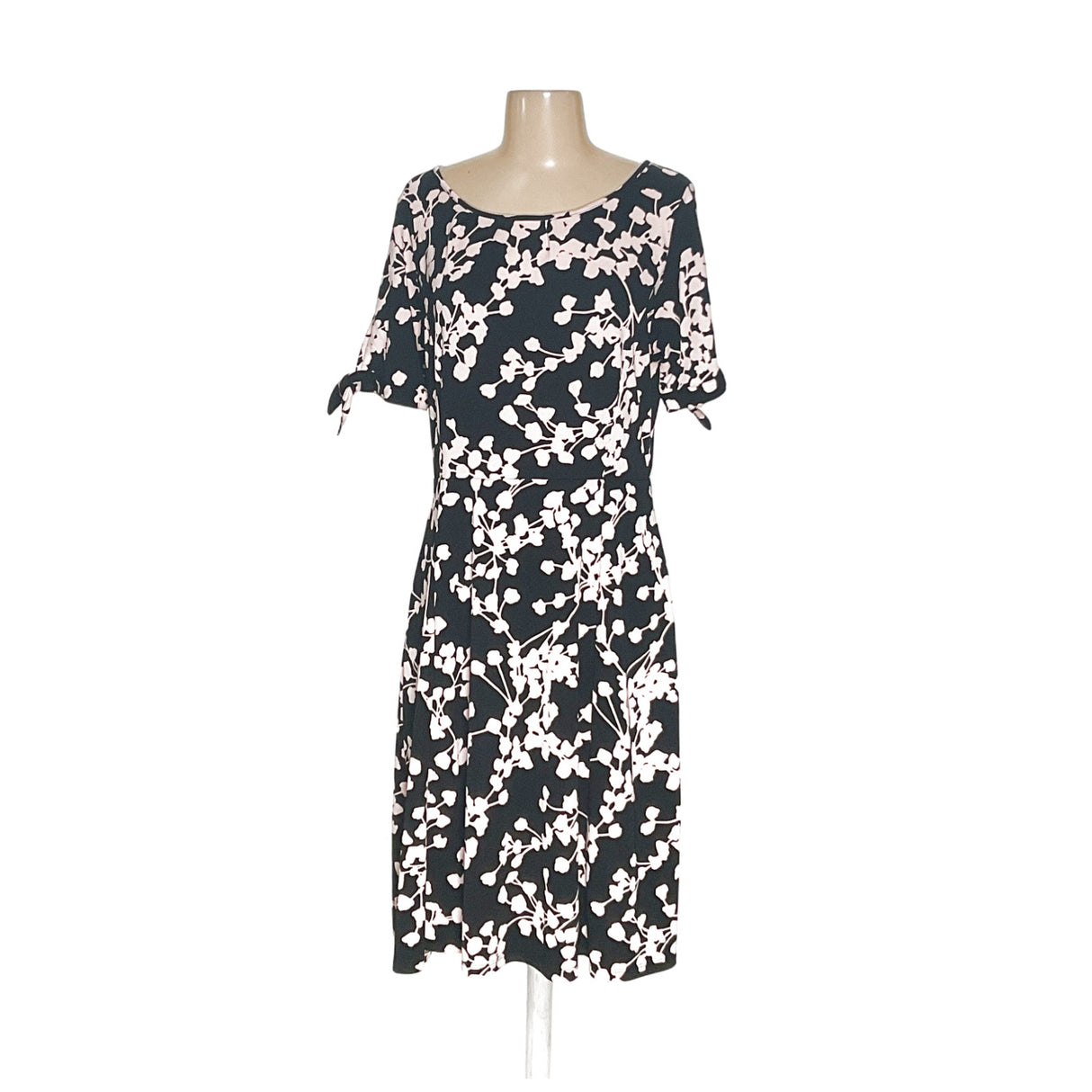 Talbots Multicolor Floral A-Line Dress