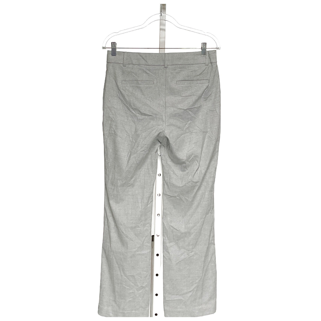 LOFT Gray Ankle Pants - Women's 4P