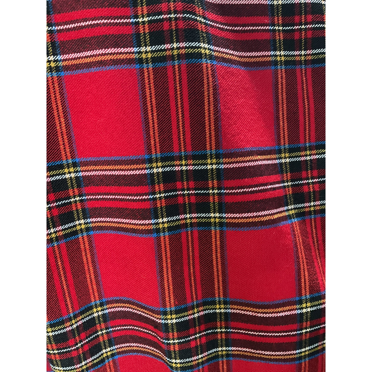 ZARA Red Plaid Leggings XL