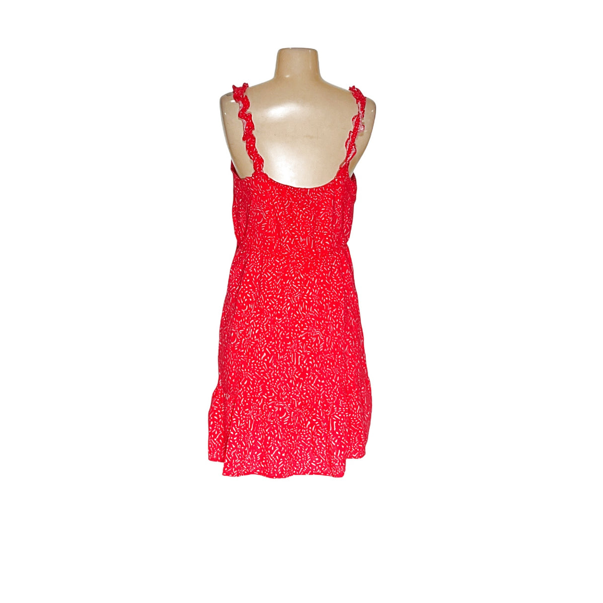 BR Red Blouson Dress (Size S)