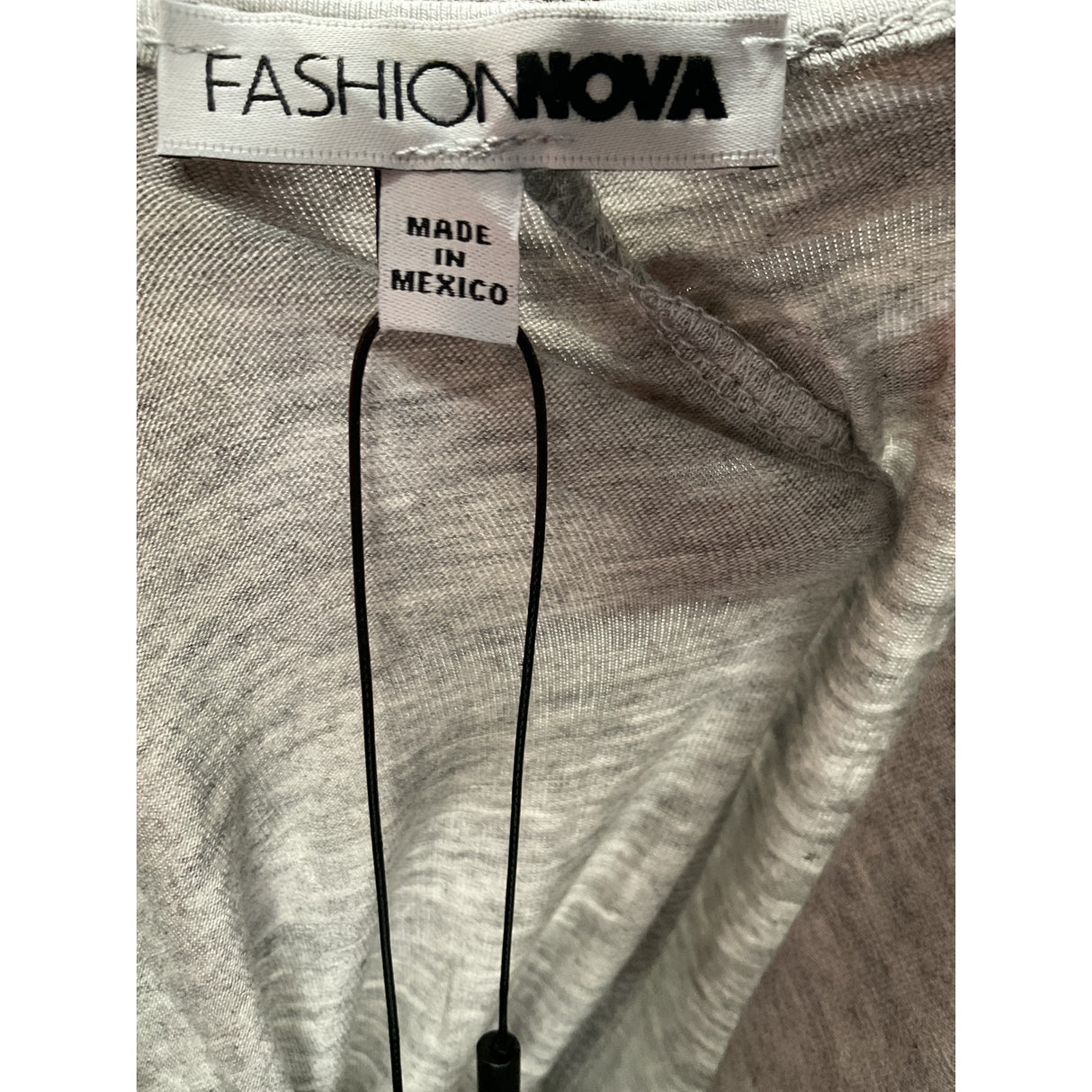 Fashion Nova Gray Romper