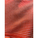 Men's Under Armour Striped Activewear Top in Orange XL