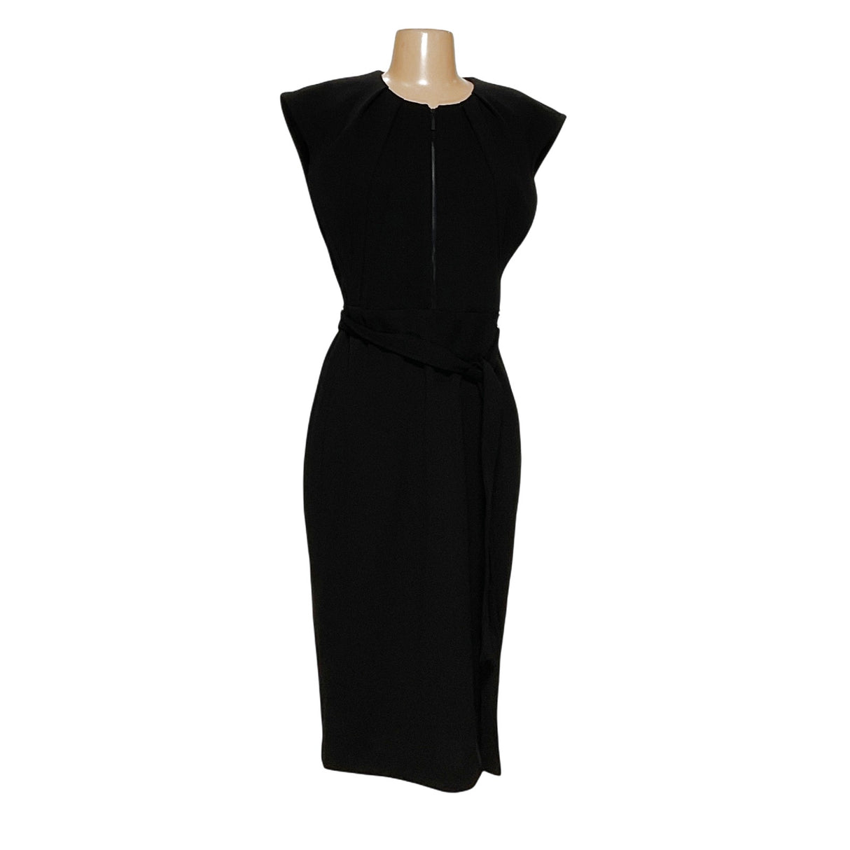 Calvin Klein Black Sheath Dress, Size 4