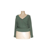 Express Green Pullover Sweater - Women's L