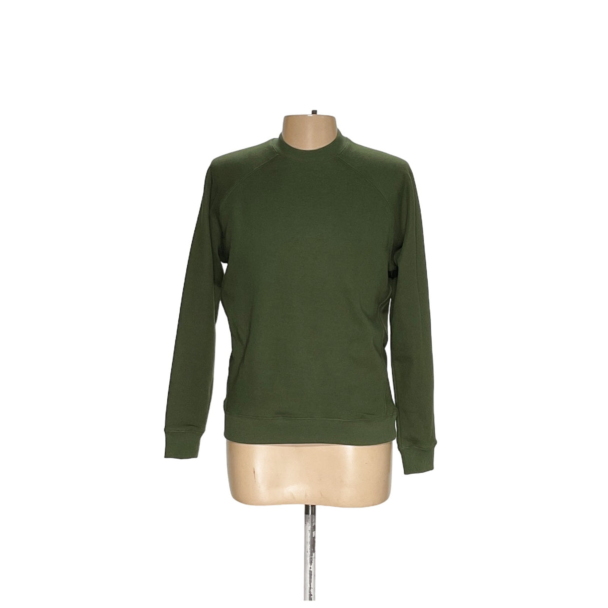 Fabletics Men's Green Cotton Pullover Sweater