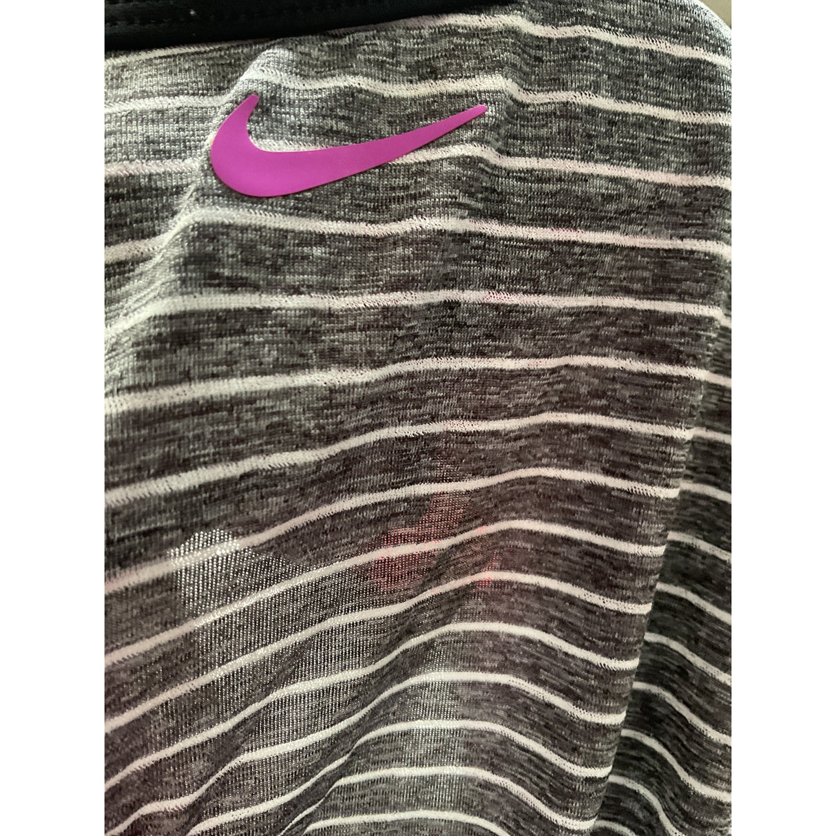 Nike Gold Striped Tank - Women's Activewear