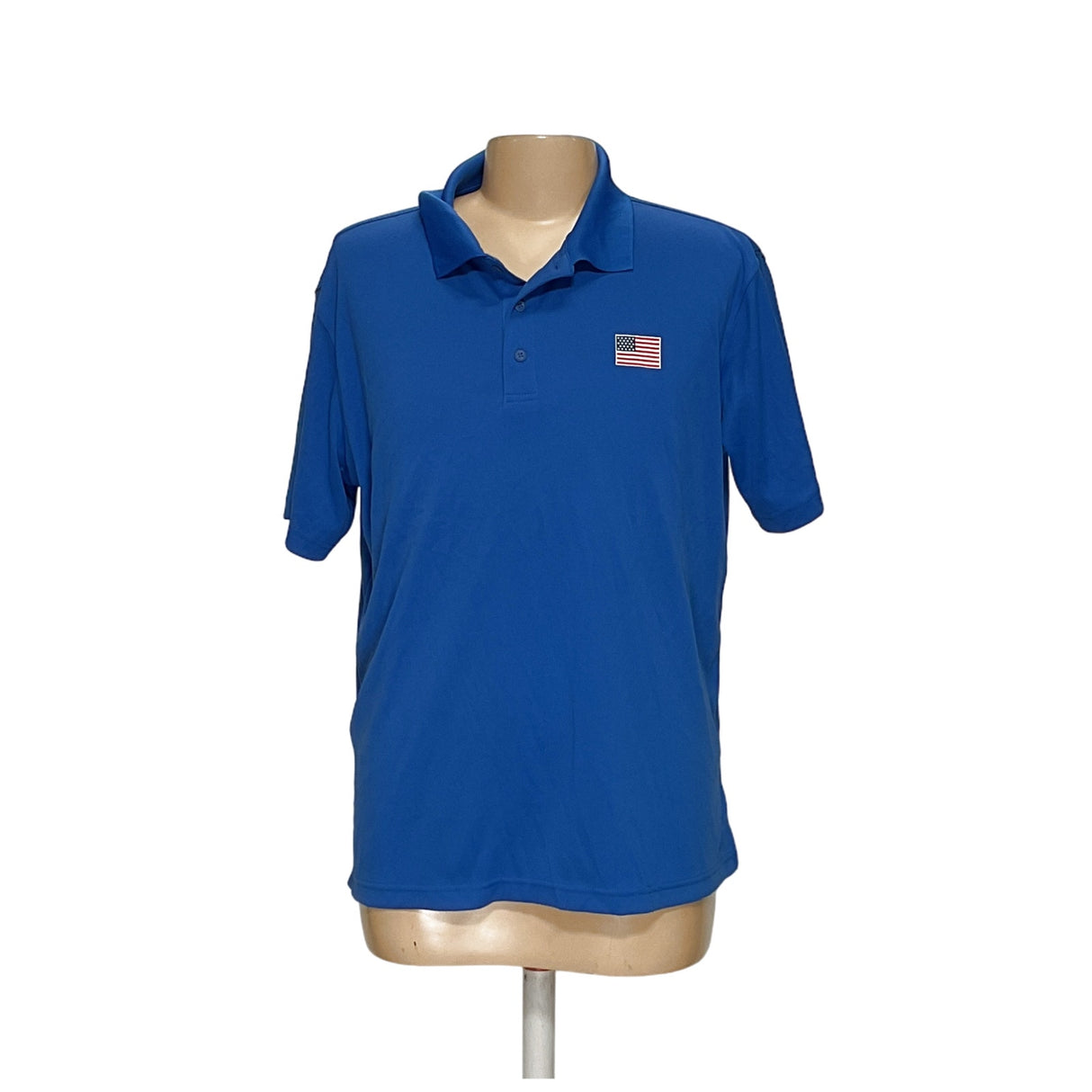 Columbia Men's Blue Polo - XL