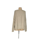 Lucky Brand Cream Cotton Pullover Sweater - Women's L