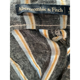 A&F Multicolor Linen Wide Leg Pants