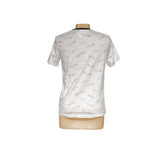 Tommy Hilfiger White Graphic Print T-Shirt M