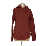 Columbia Brown Henley Sweater - Women's M