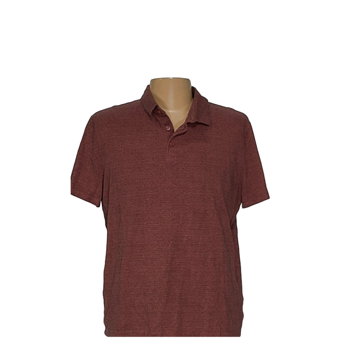 Express Men's Brown Polo Shirt XL