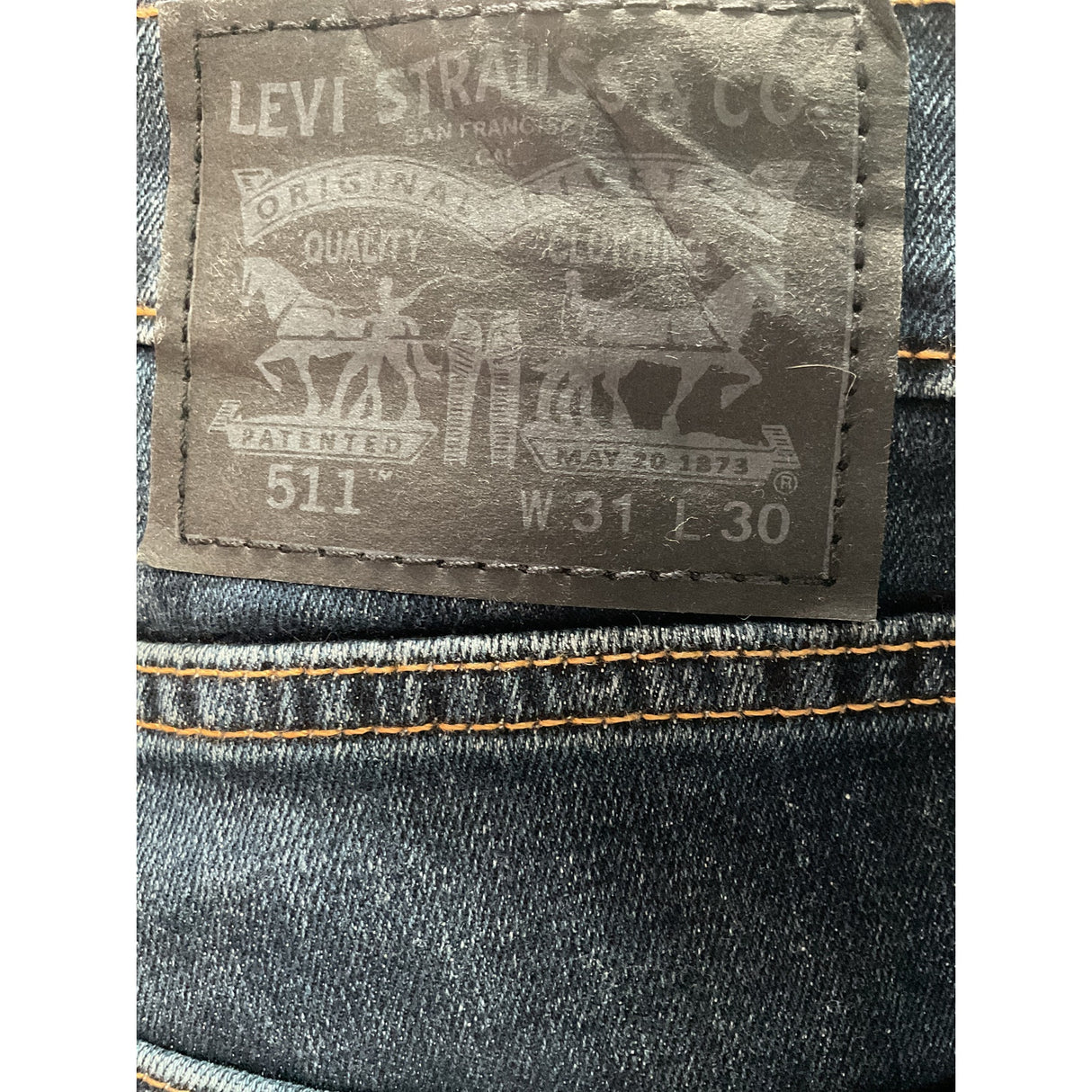 Levi's Blue Ankle Jeans Men's sz 31 / Regular