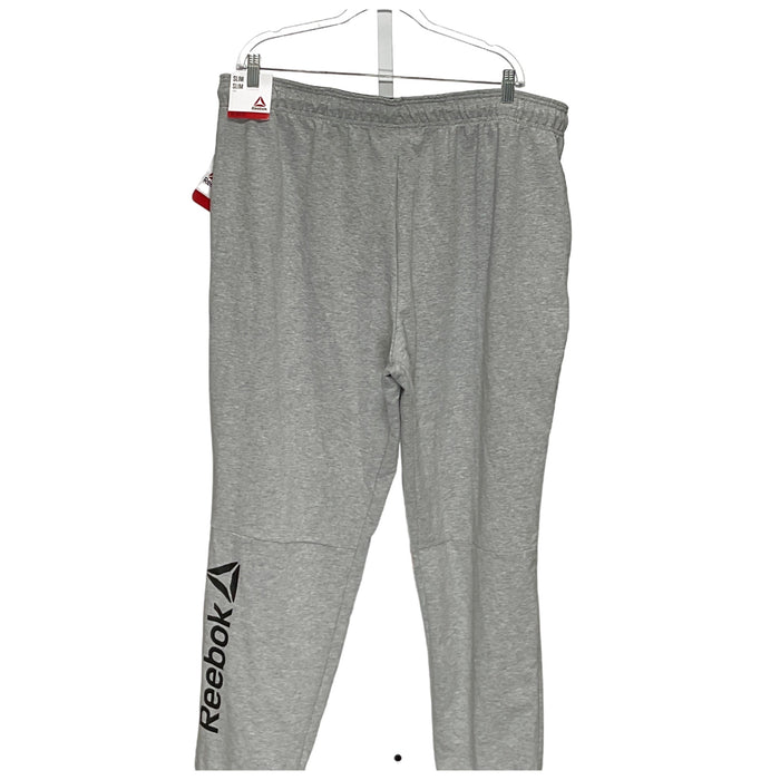 Reebok Gray 3XL Cotton Sweatpants