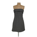 ZARA Gray A-Line Dress - Size M