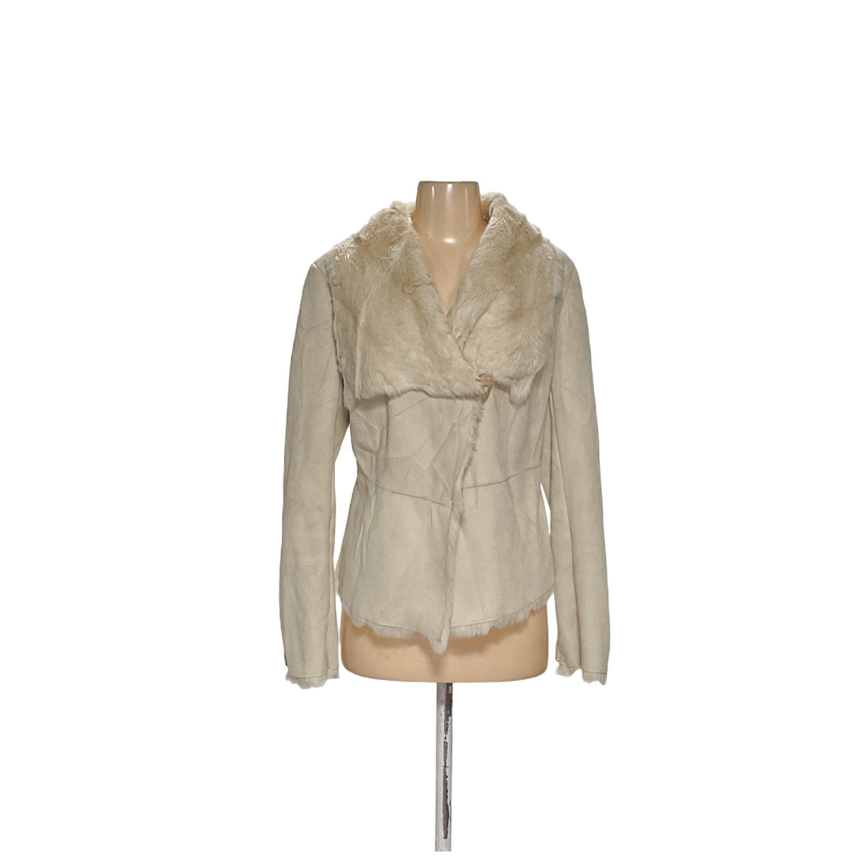 BEBE Beige Women's Basic Jacket (S)