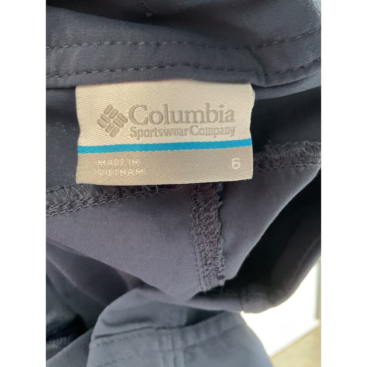 Columbia Blue Women's Athletic Shorts