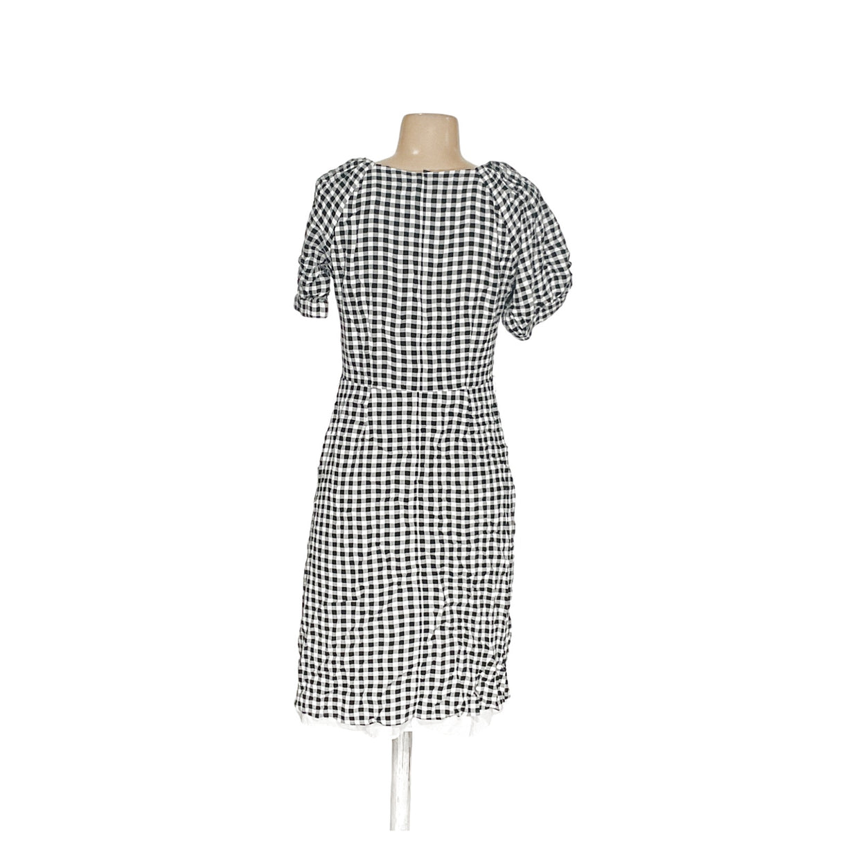 Ann Taylor Multicolor Gingham Shirt Dress