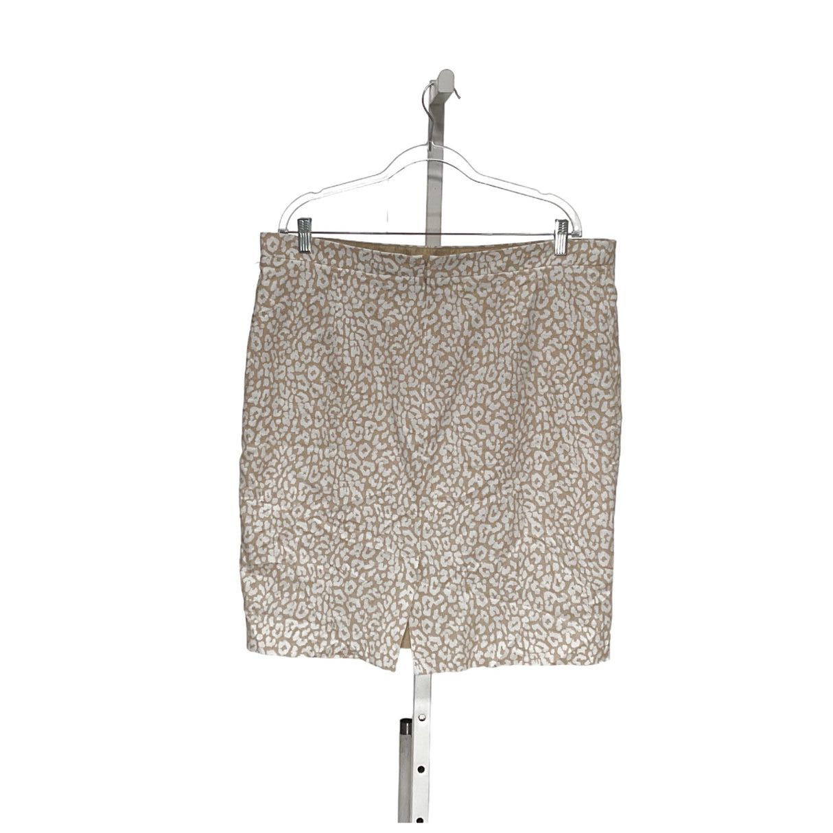 J. Crew Beige A-Line Skirt - Women's Size 16