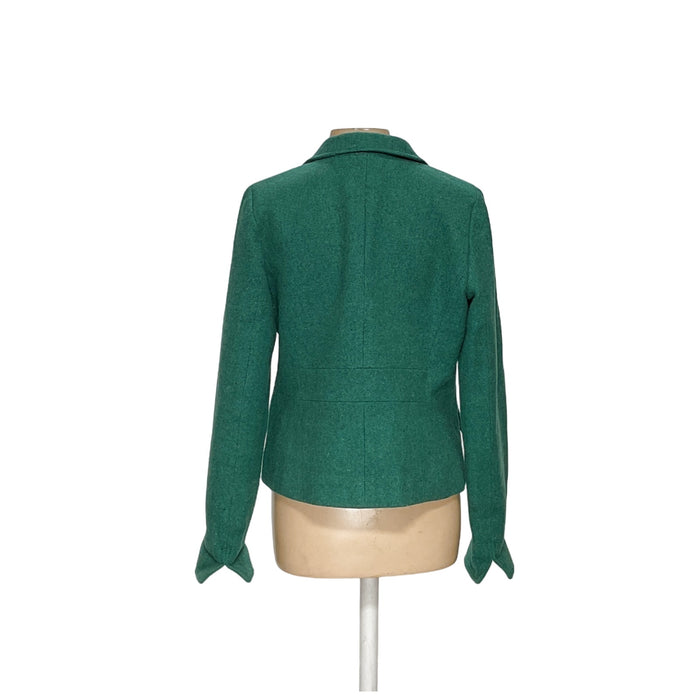 J.CREW Green Wool Blazer 14T