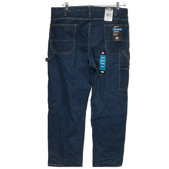 Dickies Blue Men's Big & Tall Jeans - 40x30 Ankle Style