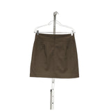 Ann Taylor Brown Mini Skirt Size 6