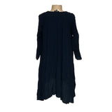 MADEWELL Blue Blouson Midi Dress, Size L