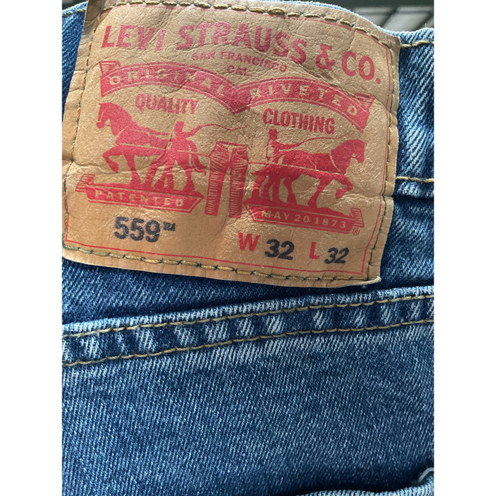 Levi's Blue Ankle Jeans - Men's 32