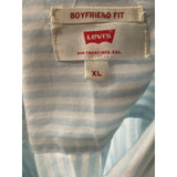 Levi's Women's XL Striped Button-Up