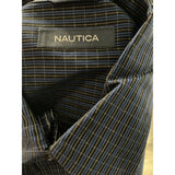 Nautica Men's Multicolor Dress Shirt M