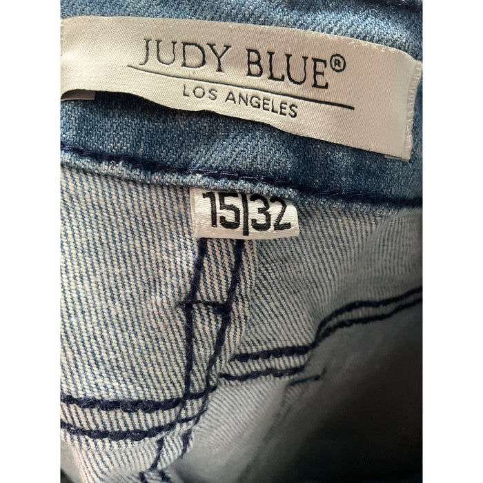 Judy Blue Women's Blue Ankle Jeans Size 15