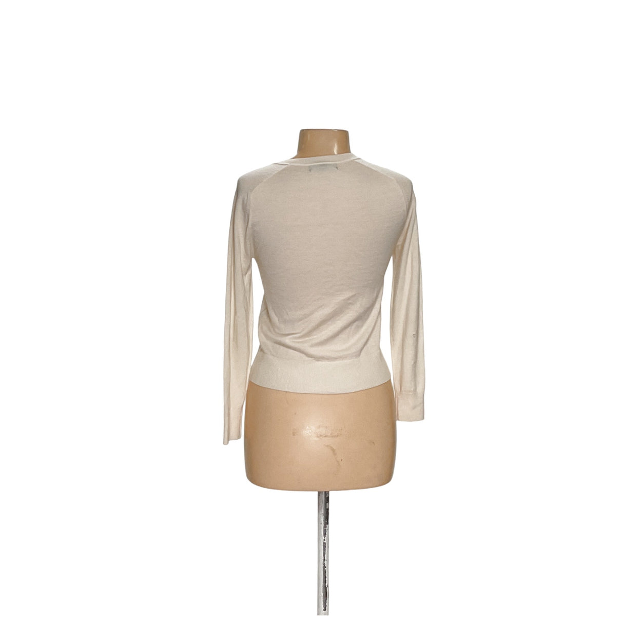 Banana Republic Beige 100% Merino Wool Blouse XS