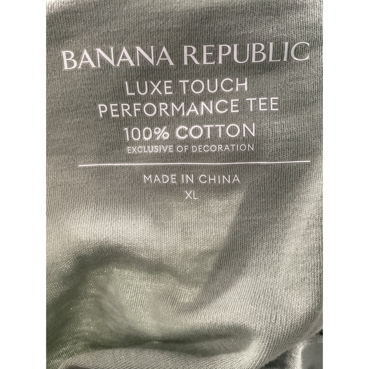 Banana Republic Men's Green XL T-Shirt