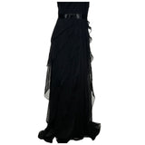 Adrianna Papell Black Maxi Dress Size 10