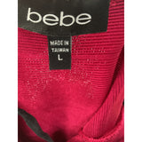 BEBE Pink Short Bodycon Dress - Size L